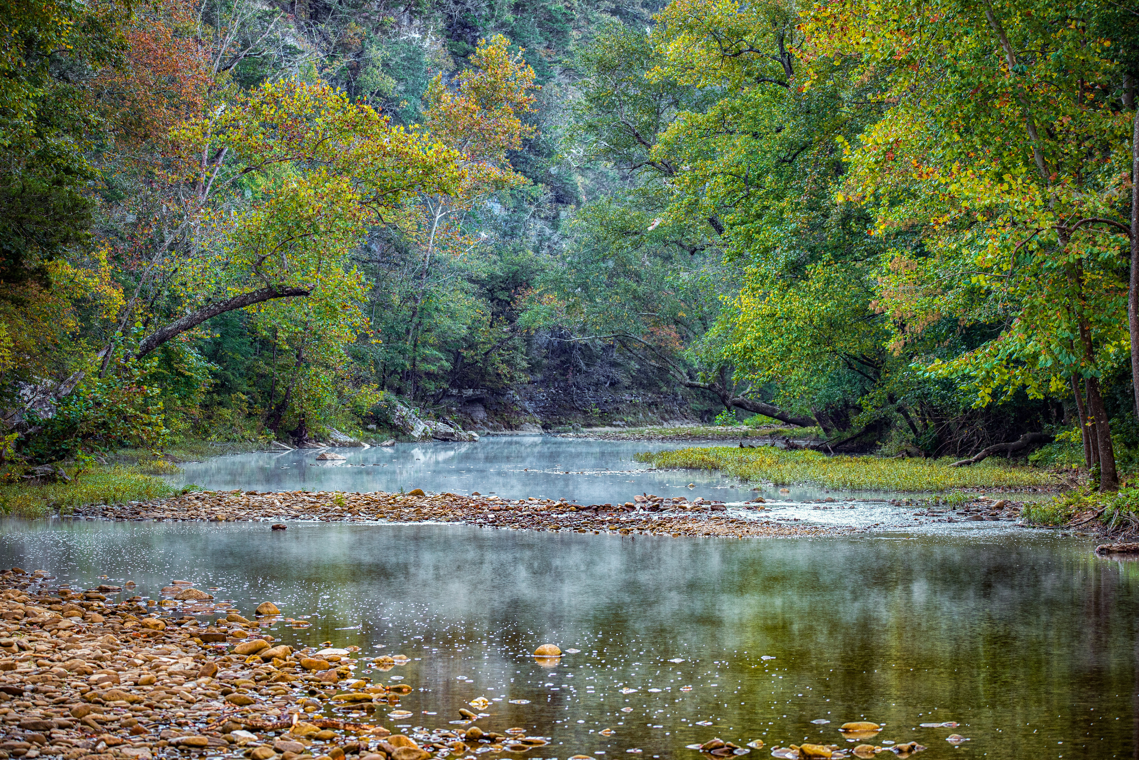 River at Steel Creek Campground, near Jasper, Arkansas